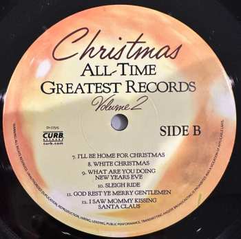 LP Various: Christmas All-Time Greatest Records Volume 2 581632