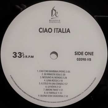 LP Various: Ciao Italia - Great Songs Of Italy 71947