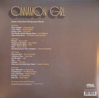 2LP Various: Cinnamon Girl (Women Artists Cover Neil Young For Charity) CLR | LTD 564005