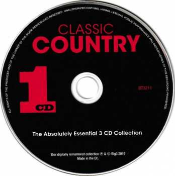 3CD Various: Classic Country 425169