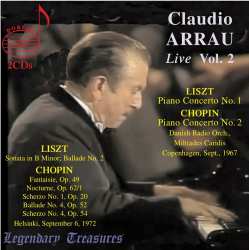 Album Various: Claudio Arrau - Legendary Treasures Vol.2