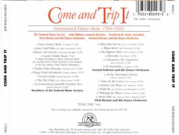 CD Various: Come And Trip It: Instrumental Dance Music, 1780s-1920s 346856