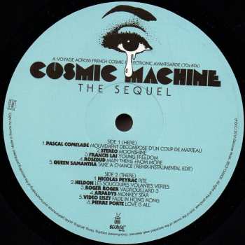 2LP/CD Various: Cosmic Machine: The Sequel: A Voyage Across French Cosmic & Electronic Avantgarde 70s-80s  316950