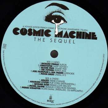 2LP/CD Various: Cosmic Machine: The Sequel: A Voyage Across French Cosmic & Electronic Avantgarde 70s-80s  316950