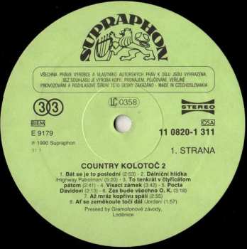 LP Various: Country Kolotoč 2 530274