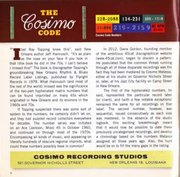 CD Various: Cracking The Cosimo Code (60s New Orleans R&B And Soul) 439333