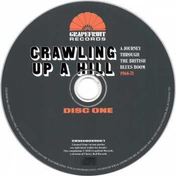 3CD/Box Set Various: Crawling Up A Hill - A Journey Through The British Blues Boom 1966-71 309562