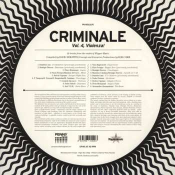 LP Various: Criminale - Vol. 4, Violenza! 595044