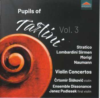 Album Various: Crtomir Siskovic - Pupils Of Tartini Vol.3