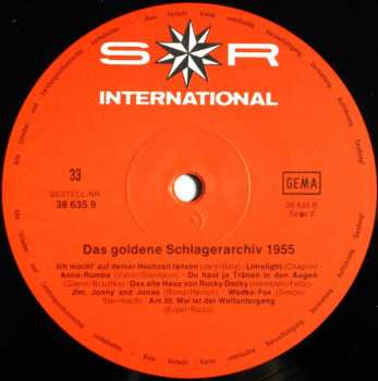 LP Various: Das Goldene Schlager-Archiv - Die Hits Des Jahres 1955 535194