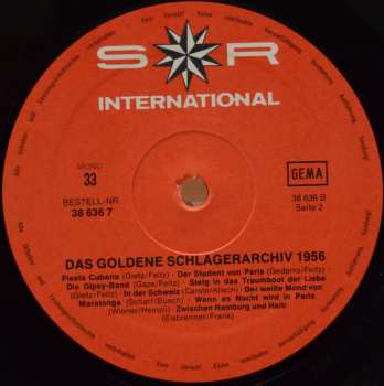 LP Various: Das Goldene Schlager-Archiv - Die Hits Des Jahres 1956 535193