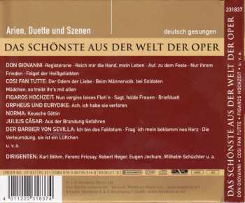 2CD Various: Das Schönste Aus Der Welt Der Oper | Don Giovanni, Cosí Fan Tutte, Figaros Hochzeit, Orpheus Und Eurydike, Iphigenie In Aulis, Iphigenie Auf Tauris, Norma U. A. DIGI 562175