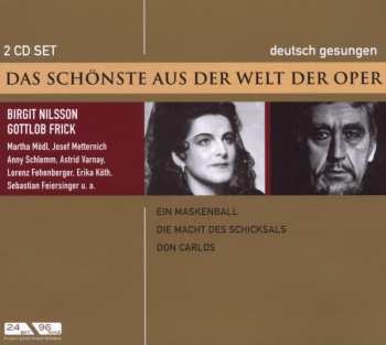 2CD Various: Das Schönste Aus Der Welt Der Oper/Ein Maskenball/Die Macht Des Schicksals/Don Carlos DIGI 635880