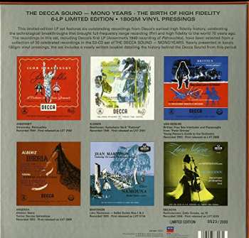 6LP/Box Set Various: Decca Sound: Mono Years 1944–1956 LTD | NUM 620925