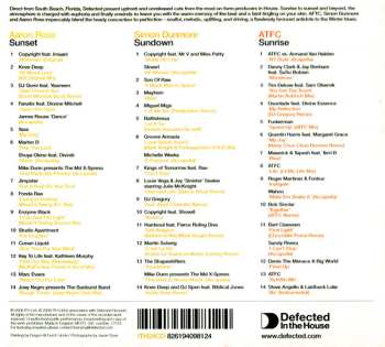 3CD Various: Defected In The House - Miami 08 549674