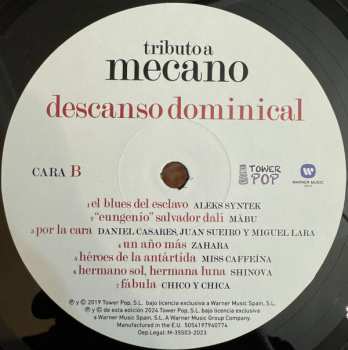 LP Various: Descanso Dominical (Tributo a Mecano) 577787