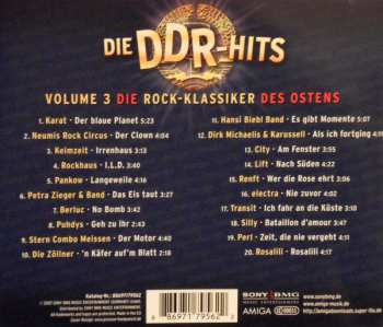 CD Various: Die DDR-Hits Volume 3 * Die Rock-Klassiker Des Ostens 121200