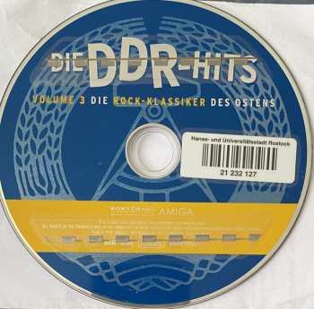 CD Various: Die DDR-Hits Volume 3 * Die Rock-Klassiker Des Ostens 121200