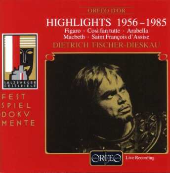 Album Various: Dietrich Fischer-dieskau - Highlights 1956-85