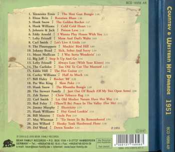 CD Various: Dim Lights, Thick Smoke & Hillbilly Music: Country & Western Hit Parade - 1951 551138