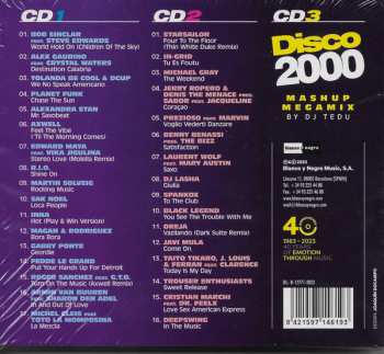 3CD Various: Disco 2000 (La Mejor Música Dance De Los 2000) 606652