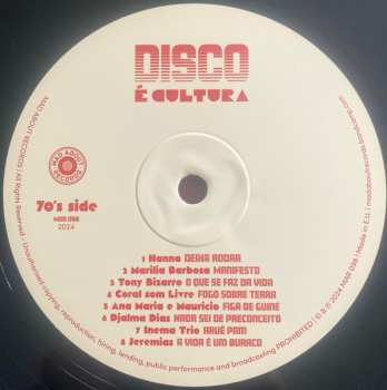 LP Various: Disco É Cultura (Vol. 2) LTD 597921