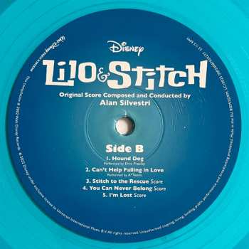 LP Various: Lilo & Stitch (Original Score Composed and Conducted by Alan Silvestri) LTD | CLR 317199