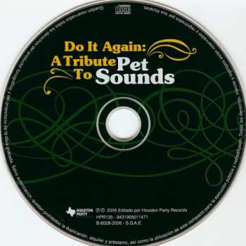 CD Various: Do It Again: A Tribute To Pet Sounds 651394