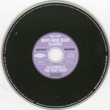 2CD Various: Down Home Blues Classics Volume 4 California & The West Coast 1948 - 1954 271543