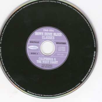 2CD Various: Down Home Blues Classics Volume 4 California & The West Coast 1948 - 1954 271543