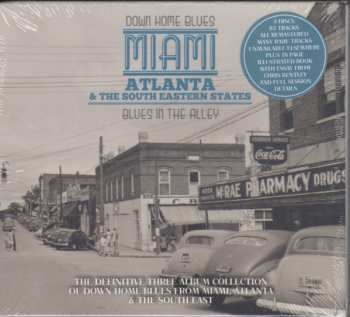 3CD Various: Down Home Blues - Miami - Atlanta & The South Eastern States - Blues In The Alley 300060