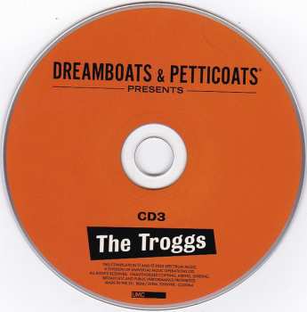 3CD Various: Dreamboats And Petticoats Presents... Small Faces / The Spencer Davis Group / The Troggs 582225