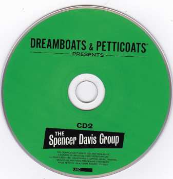 3CD Various: Dreamboats And Petticoats Presents... Small Faces / The Spencer Davis Group / The Troggs 582225