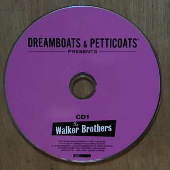 3CD Various: Dreamboats & Petticoats Presents... The Walker Brothers / The Righteous Brothers / The Platters 566318