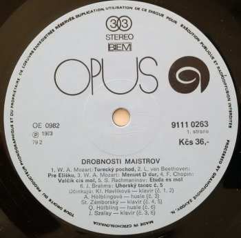 LP Various: Drobnosti Majstrov 140839