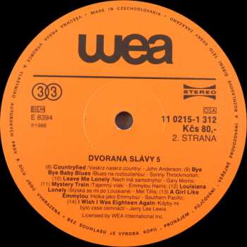 2LP Various: Dvorana Slávy 5 653372