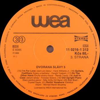 2LP Various: Dvorana Slávy 5 653372