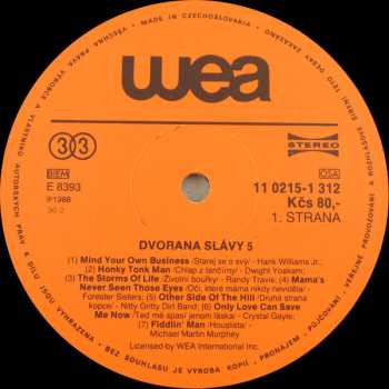 2LP Various: Dvorana Slávy 5 653372