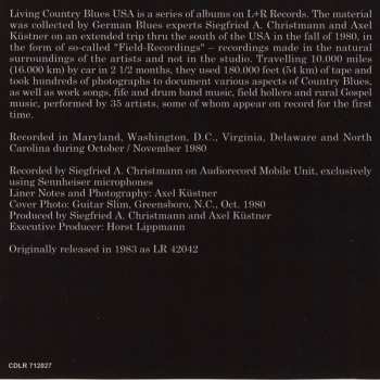 CD Various: East Coast Blues 551558