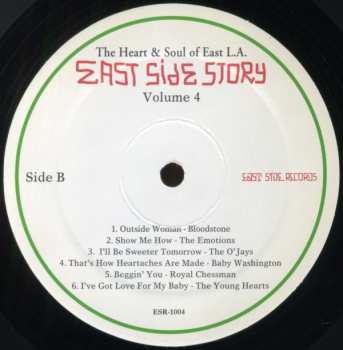 LP Various: East Side Story Vol. 4 LTD 601404