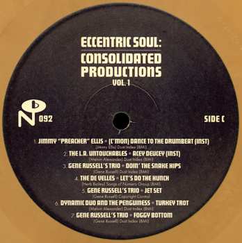 2LP Various: Eccentric Soul: Consolidated Productions Vol. 1 CLR 601411