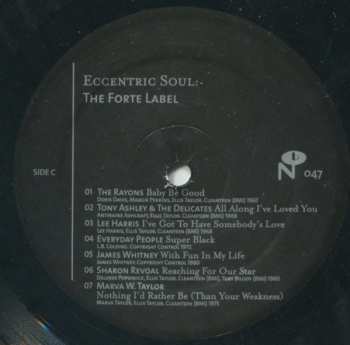 2LP Various: Eccentric Soul: The Forte Label 600828