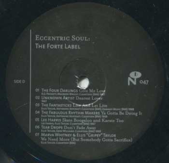 2LP Various: Eccentric Soul: The Forte Label 600828