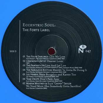 2LP Various: Eccentric Soul: The Forte Label CLR 567531