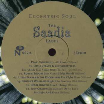 LP Various: Eccentric Soul: The Saadia Label CLR 567592