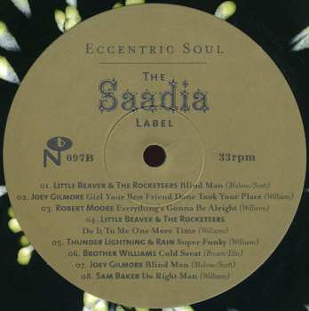 LP Various: Eccentric Soul: The Saadia Label CLR 567592