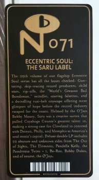 2LP Various: Eccentric Soul: The Saru Label 65638