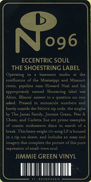 LP Various: Eccentric Soul: The Shoestring Label CLR 567527