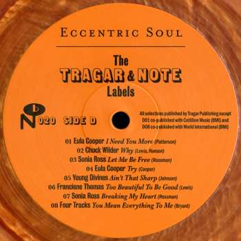 2LP Various: Eccentric Soul: The Tragar & Note Labels CLR 567567