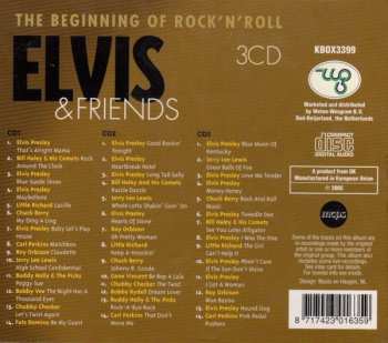 3CD Various: Elvis & Friends - The Beginning Of Rock 'N' Roll 589989